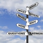 Questions and Answers signpost